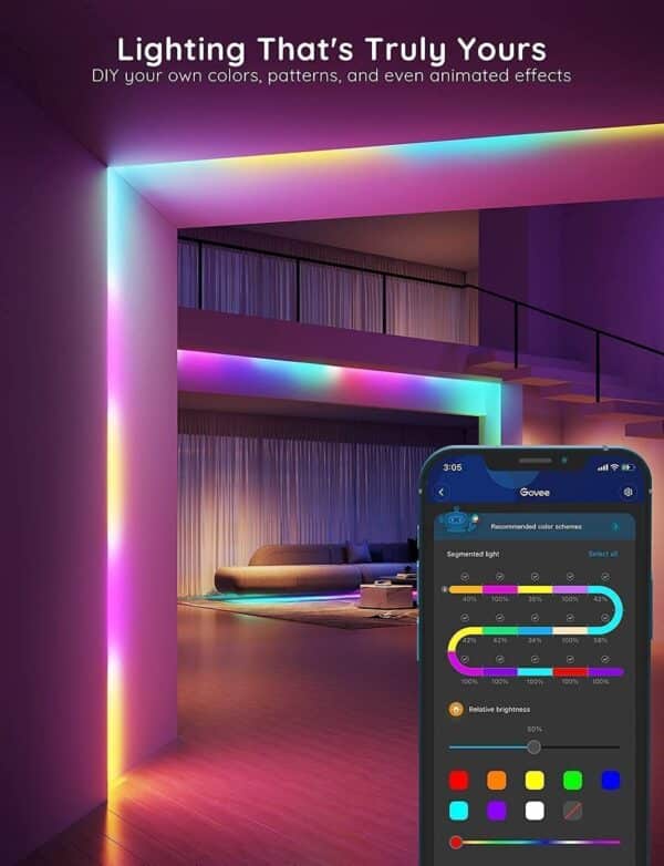 Color Your World: The Complete Buying Guide for Govee 100ft RGBIC LED Strip Lights with Smart Control