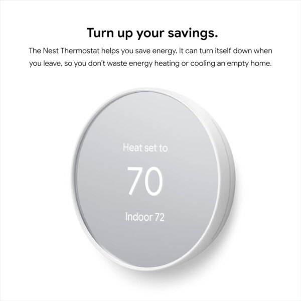 Master Your Home Climate: A Comprehensive Guide to the Google Nest Smart Thermostat - Snow