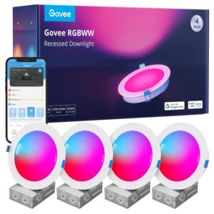 Revolutionize Your Lighting: Expert Tips for Purchasing Govee Smart LED Downlights with 65 Scene Modes