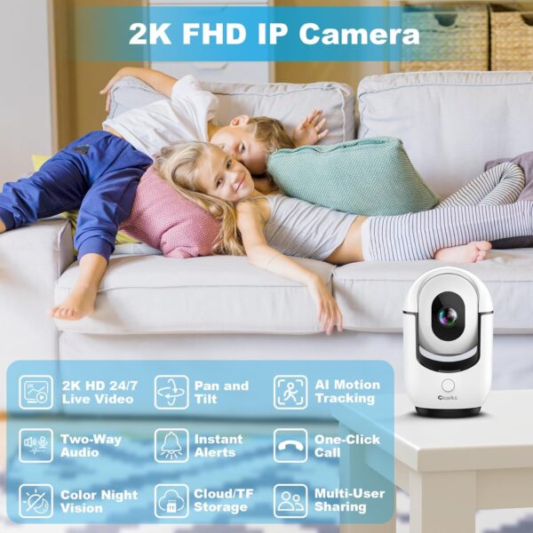 Top 5 Factors to Look for in a 2K WiFi Security Camera: Protect Your Home and Loved Ones
