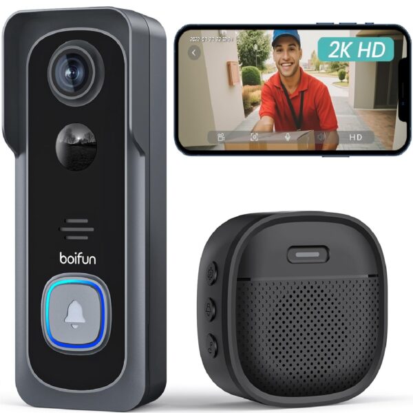 Top Factors to Consider When Buying the BOIFUN 2K-HD Wireless Doorbell Camera: A Comprehensive Guide