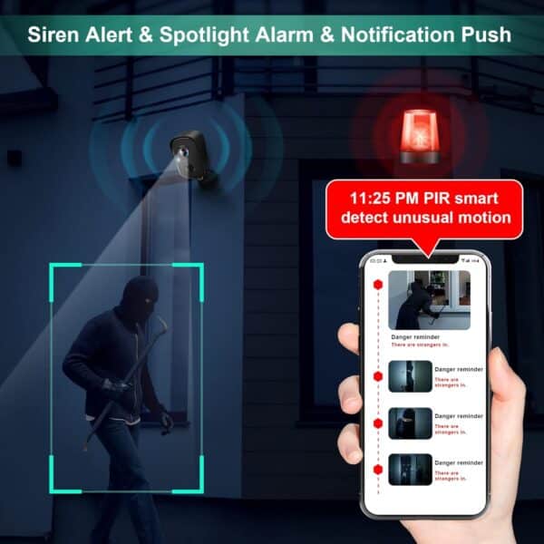Top Features to Look for in Battery-Powered Wireless Security Cameras: Spotlight Sirens, Color Night Vision, and More