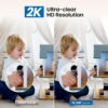 Top Features to Look for in Indoor Security Cameras: A Comprehensive Guide to 2K 360° WiFi Models
