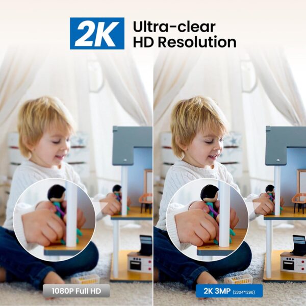Top Features to Look for in Indoor Security Cameras: A Comprehensive Guide to 2K 360° WiFi Models