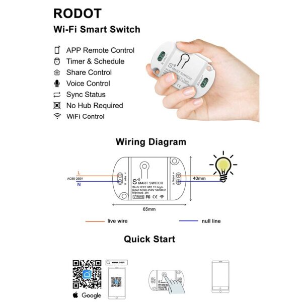 Ultimate Buying Guide for 16A Basic Wireless Smart Switch: Enhance Your Home with Alexa & Google Home Compatibility