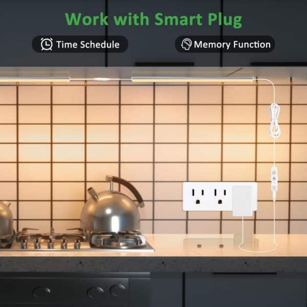Under Cabinet Lighting Made Easy: Key Features to Look for in Maylit's Plug-In Lights