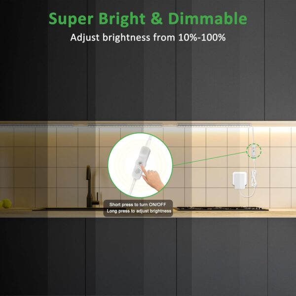 Under Cabinet Lighting Made Easy: Key Features to Look for in Maylit's Plug-In Lights