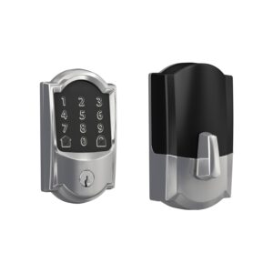 Unlock Convenience: Your Ultimate Buying Guide to the Schlage Encode Smart WiFi Deadbolt with Camelot Trim in Bright Chrome