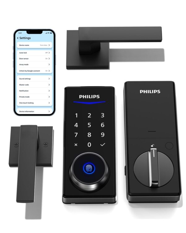 Upgrade Your Home Security: Philips Smart Lock with Handles Buying Guide