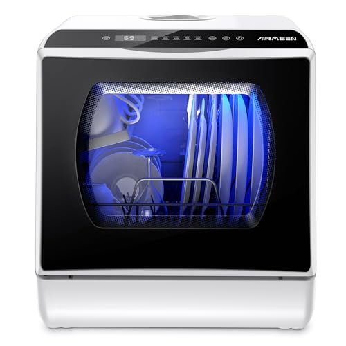 AIRMSEN Mini Portable Dishwasher