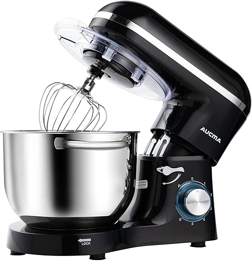 Aucma 6.5-QT Tilt-Head Stand Mixer