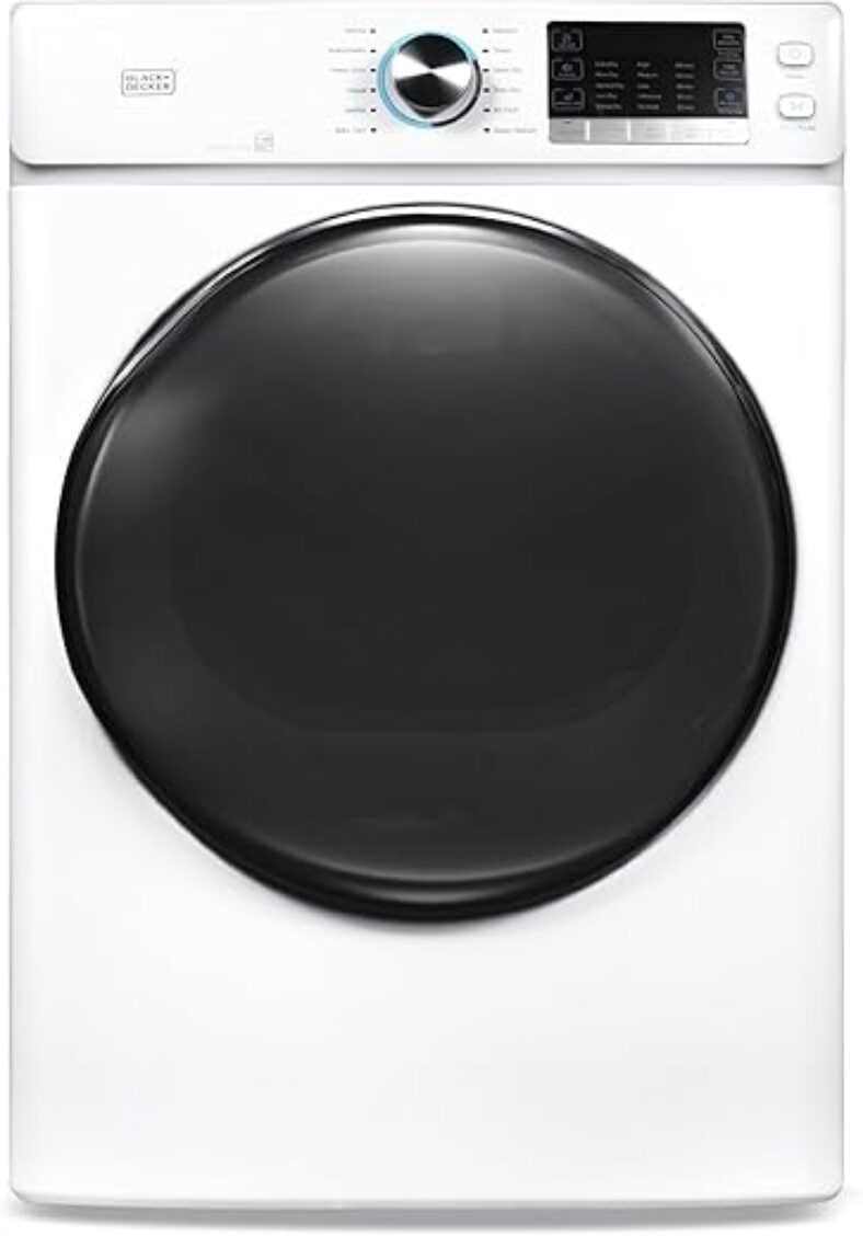 W Appliance 8 Cu. Ft. Electric Dryer with LED Display