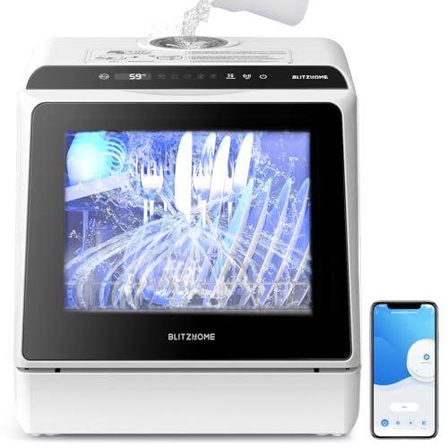BLITZHOME Smart Portable Dishwasher