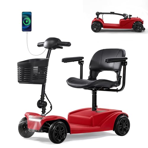 Compact 4-Wheel Mobility Scooter