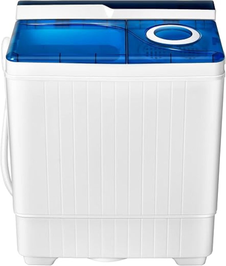 COSTWAY Portable Washing Machine – Energy Efficient 26 lbs Capacity