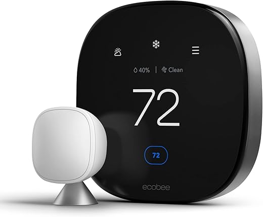 ecobee Smart Thermostat Premium with Sensor