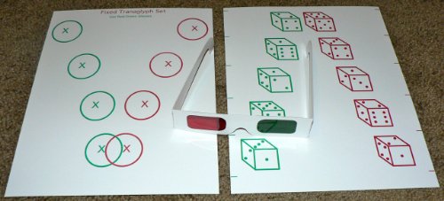 Fixed Vision Therapy Binocular Vision Training Device