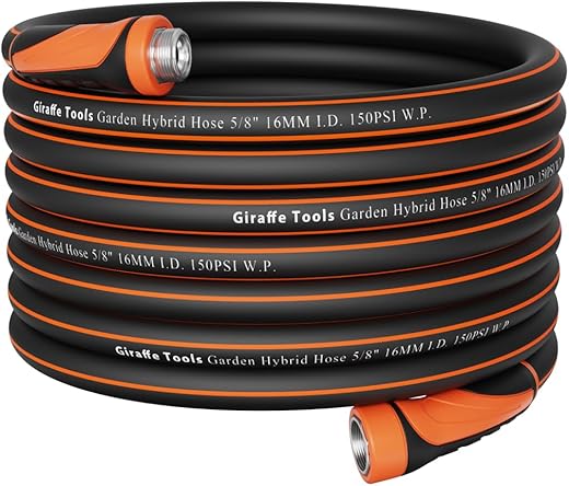 Giraffe Tools 100ft Heavy Duty Garden Hose