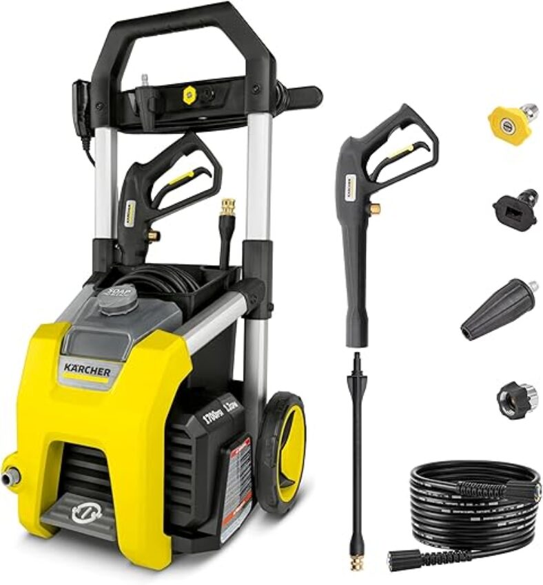 Kärcher K1700 Electric Pressure Washer – 1700 PSI Power