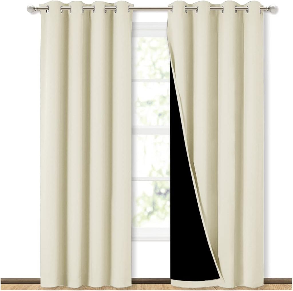 NICETOWN Blackout Insulated Curtain Panels