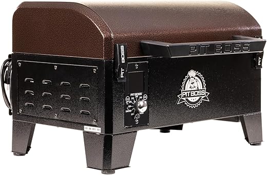 PIT BOSS Table Top Pellet Grill with Temperature Control 2 PIT BOSS Table Top Wood Grill with Control