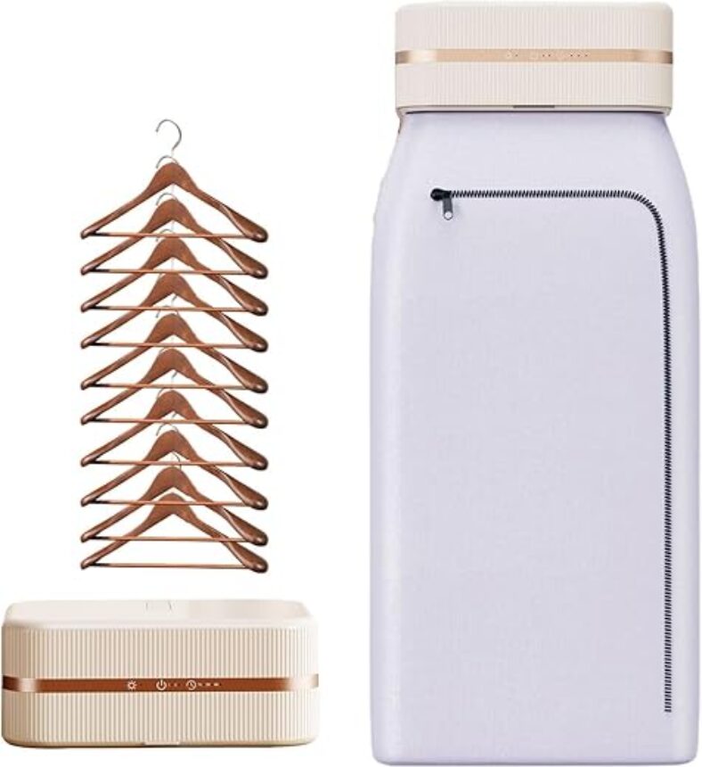 Portable Hanging Steam Iron and Dryer