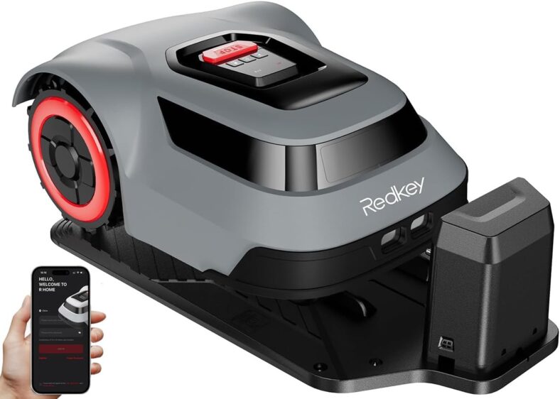 Redkey MGC1000 Smart Robotic Lawn Mower – Battery Powered