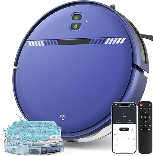 2-in-1 Robot Vacuum and Mop Combo