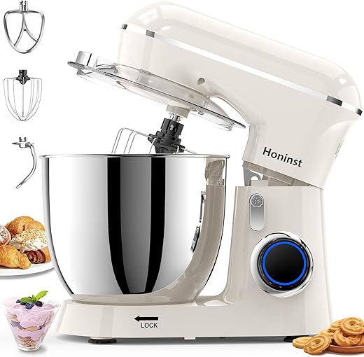 6.5QT Electric Stand Mixer with Tilt Head