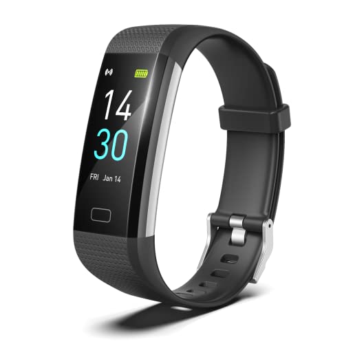 threesheep Fitness Tracker for Men and Women,Fitness Watch Waterproof with Activity Tracker and Sleep Monitor,Smart Watch for Android and iOS Phones(Black)……