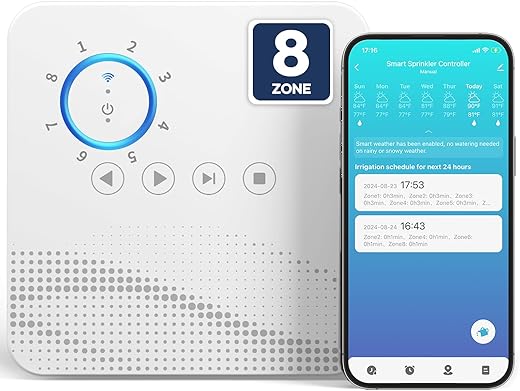 Smart WiFi Sprinkler Controller for Garden