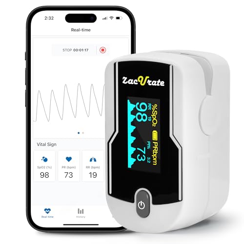 Zacurate 500E-B Bluetooth Pulse Oximeter