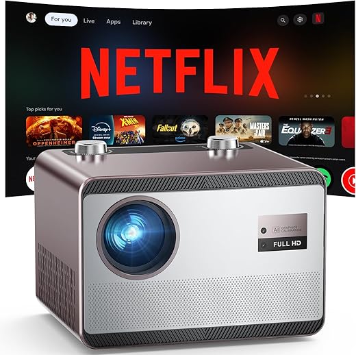 4K Outdoor Projector with Smart Features