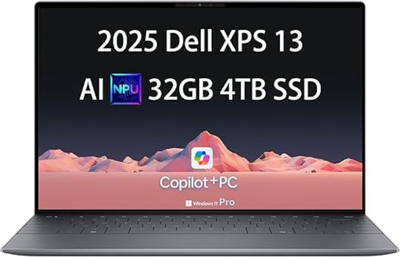 Dell XPS 13 Laptop – 4TB SSD, 18 Hour Battery Life