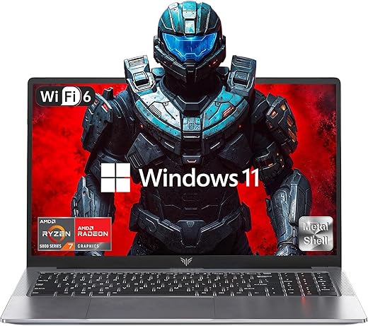 KAIGERR 2025 Gaming Laptop - Ryzen 7