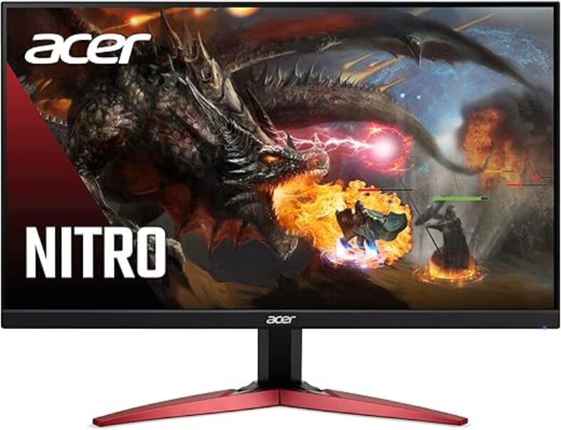 Acer Nitro KG241Y 23.8” FHD Gaming Monitor – 165Hz Refresh Rate