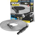 BIONIC STEEL 50 Ft Metal Garden Hose