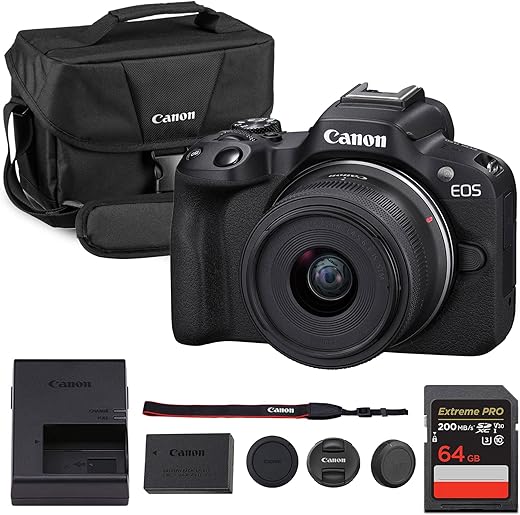 Canon EOS R50 Mirrorless Camera Kit