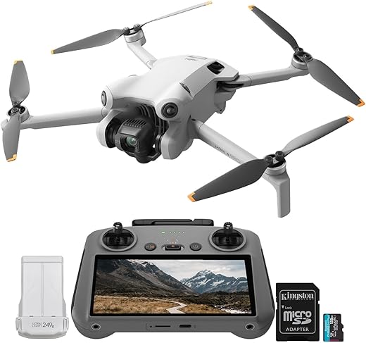 DJI Mini 4 Pro Drone Bundle with Controller