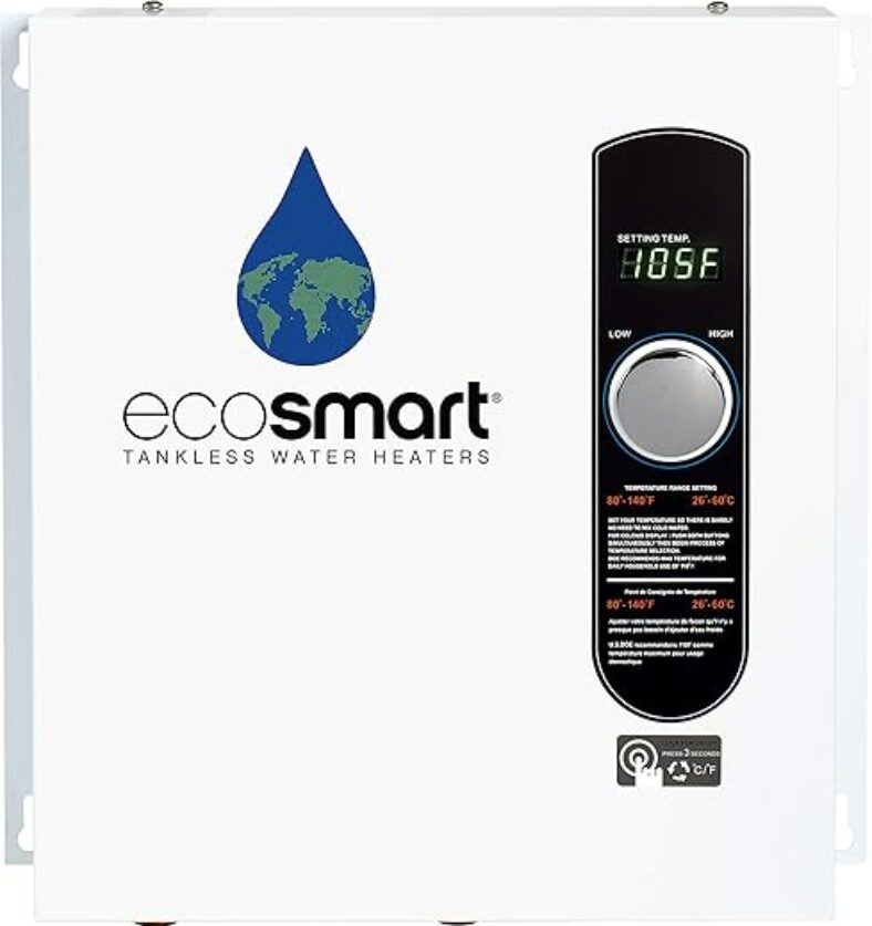EcoSmart ECO 27 Tankless Water Heater with LED Display