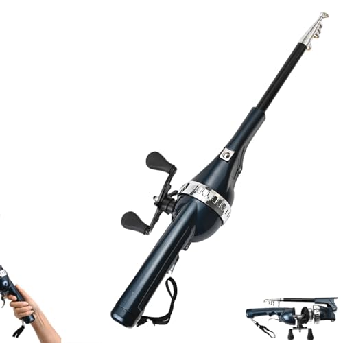 Portable Telescopic Fishing Rod and Reel Kit
