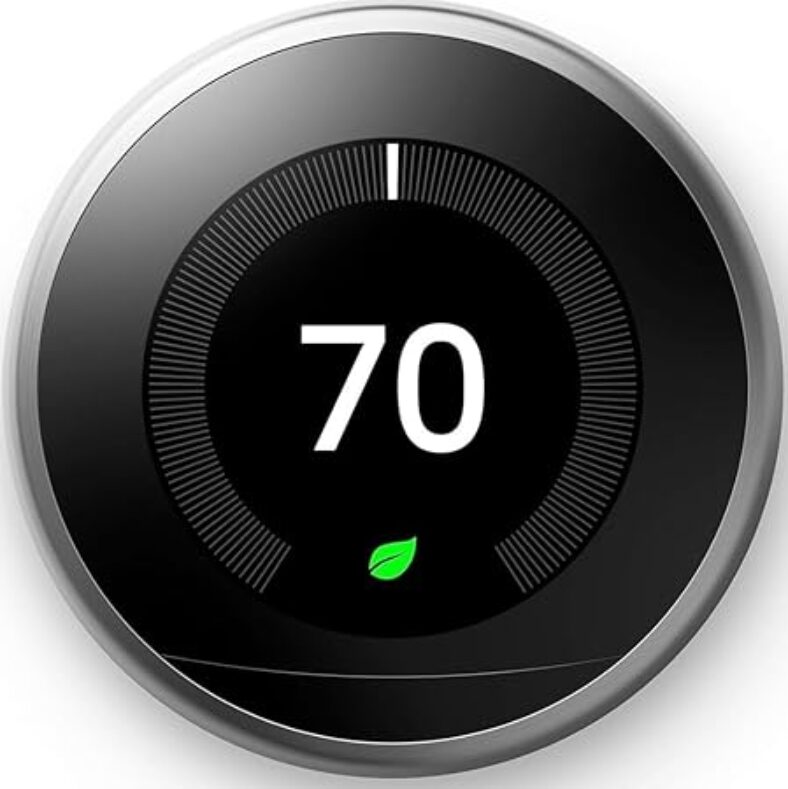 Google Nest Thermostat – 3rd Gen, Voice Control, Wi-Fi