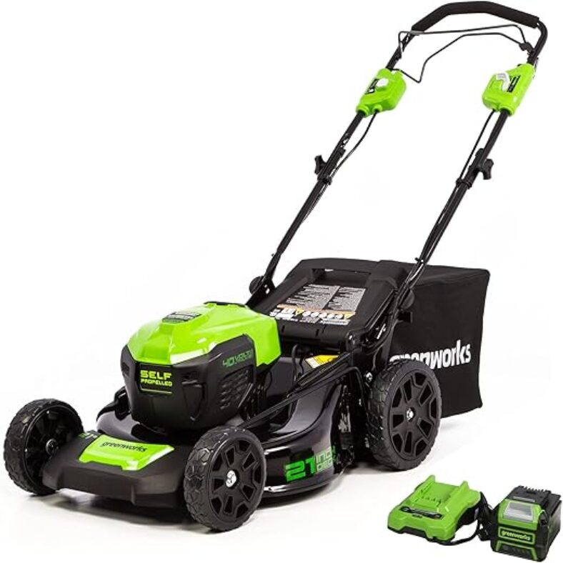 Greenworks 40V Self-Propelled Mower – Automatic Operation