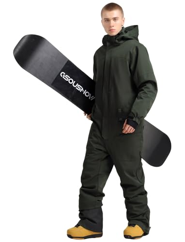 GSOU SNOW Men's Insulated Ski Suit