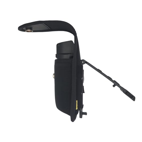 Tactical MOLLE Pepper Spray Holder - Black, Easy Access Design 2 Tactical MOLLE Pepper Spray Holder Case