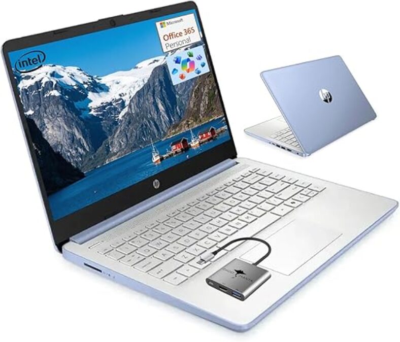 HP 14 Laptop – Lightweight, Long Battery Life, Windows 11