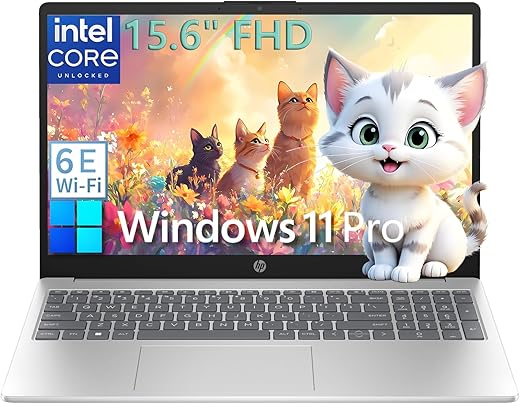 HP 15.6" FHD Laptop for Students