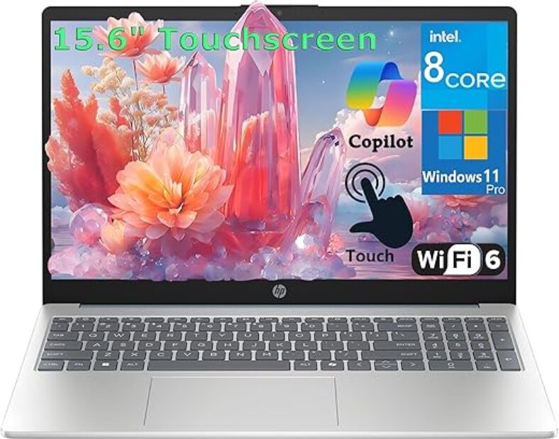 HP 15.6″ Laptop – 1TB SSD, Windows 11 Pro, Moonlight Blue