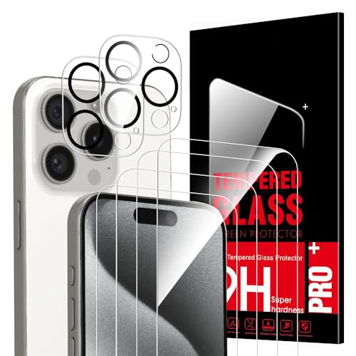 iPhone 16 Pro Tempered Glass Protectors Pack