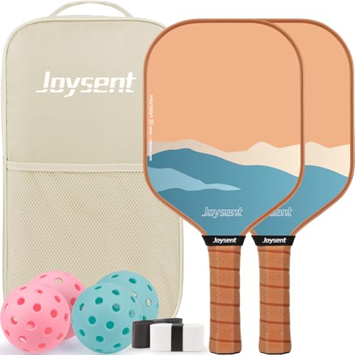 Joysent Fiberglass Pickleball Paddle Set
